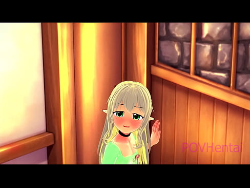 ❤️ (Trap) Elvish mjakazi hukusaidia kunawa uso wako. ❤️ ❌